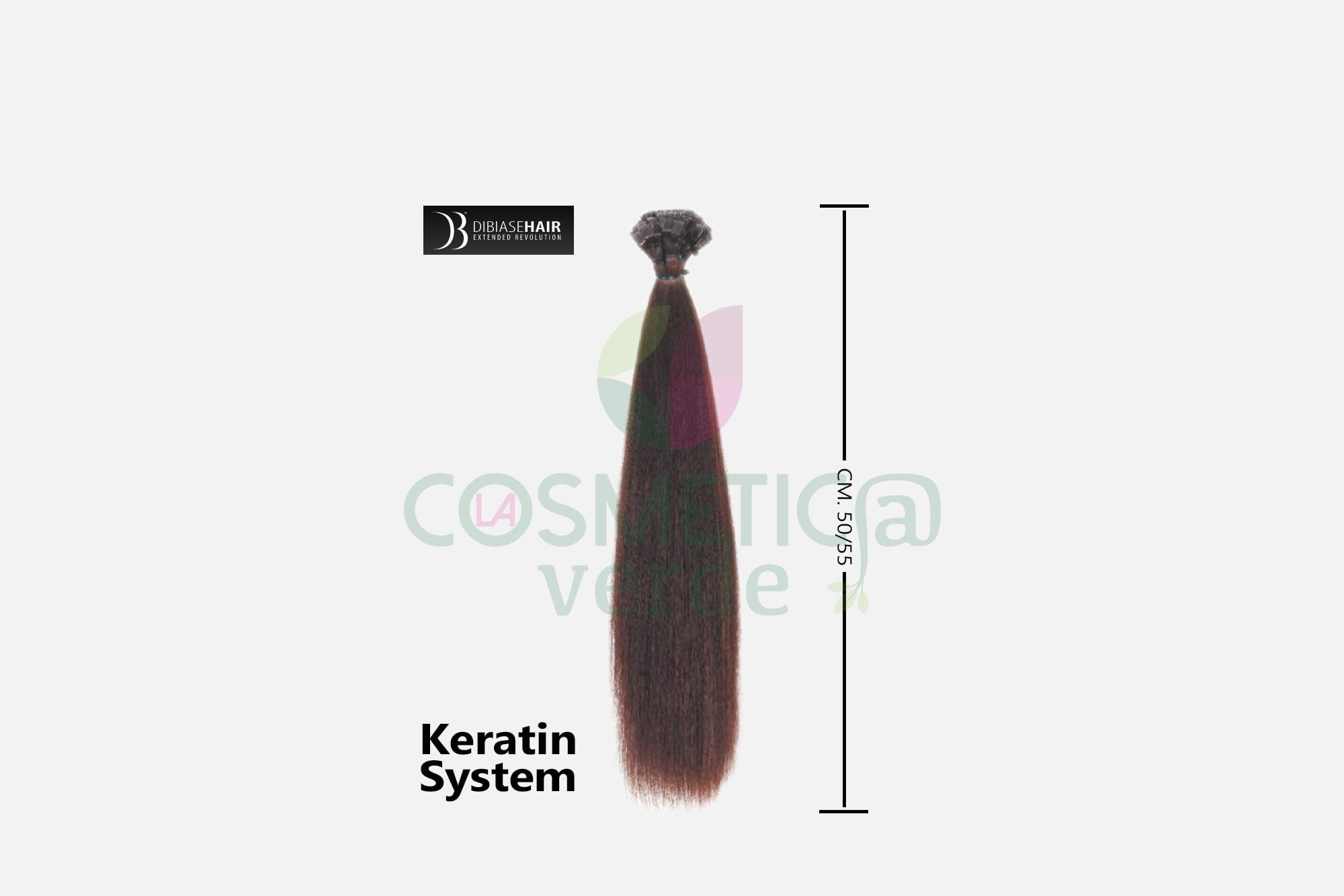Hair Extension DiBiaseHair con Cheratina in Capelli Naturali 100%