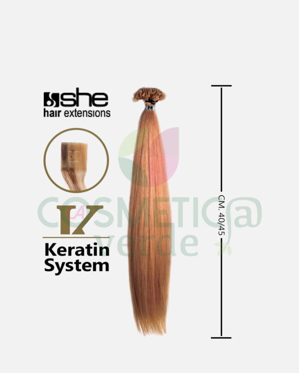 extension con cheratina