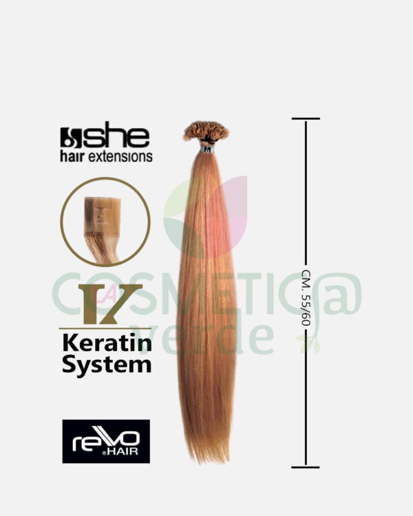 she rewo hair extension con cheratina