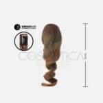 Chiara Coda Ondulata con pinza 60CM Di Biase Hair