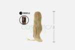 Maya Coda Liscia con pinza 60CM Di Biase Hair