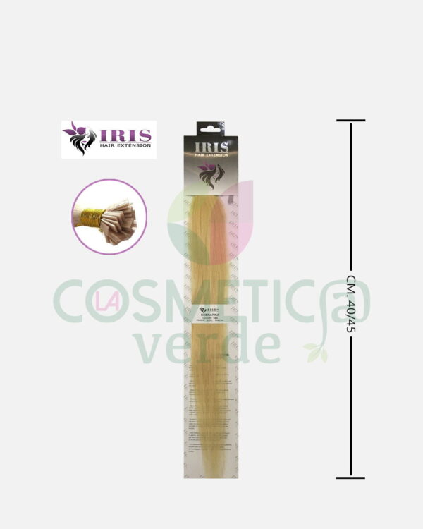 Extension Cm.40/45 Premium con Cheratina in Capelli Naturali Iris